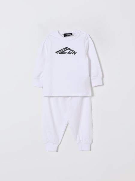 Coordinato Dsqaured2 in cotone con logo