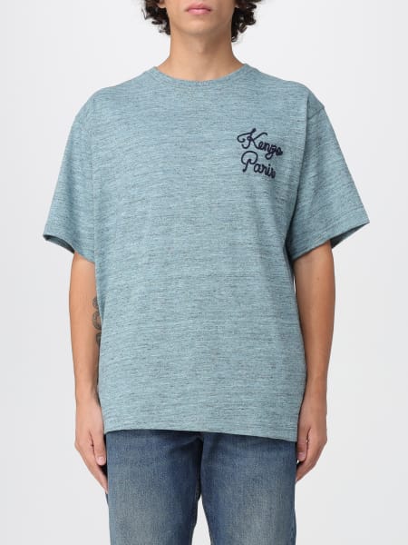 T-shirt in cotone con logo Kenzo