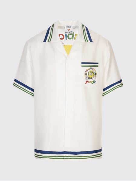 Camicia Casablanca in seta stampata
