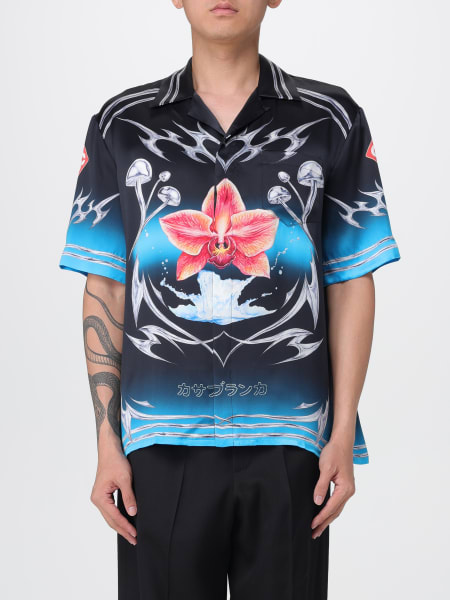 Camicia Casablanca in seta stampata