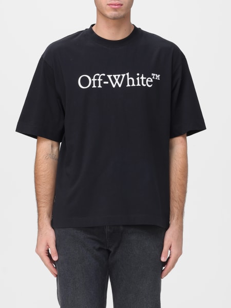 T-shirt in cotone con logo Off-white