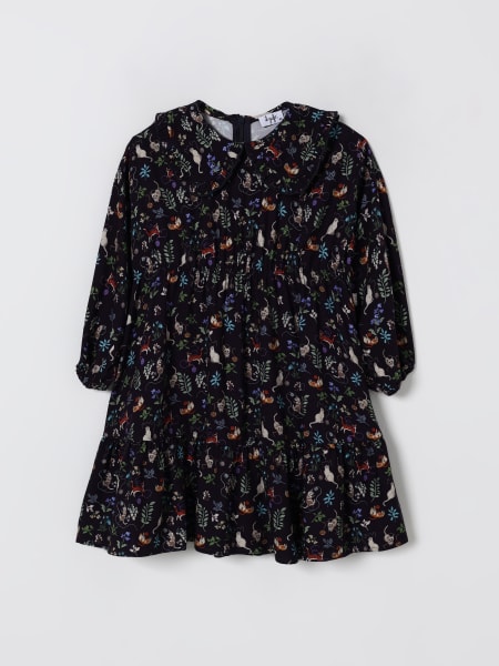 Abito in viscosa stampata Il Gufo
