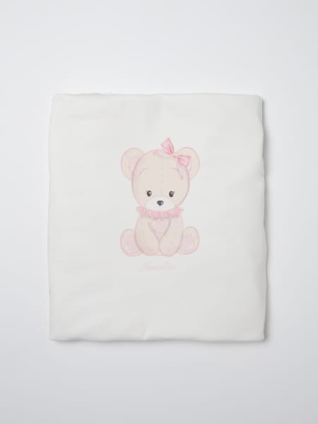 Copertina Monnalisa in cotone stasmpato con volant