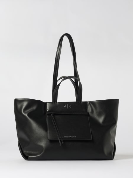 Borsa Armani Exchange in pelle sintetica