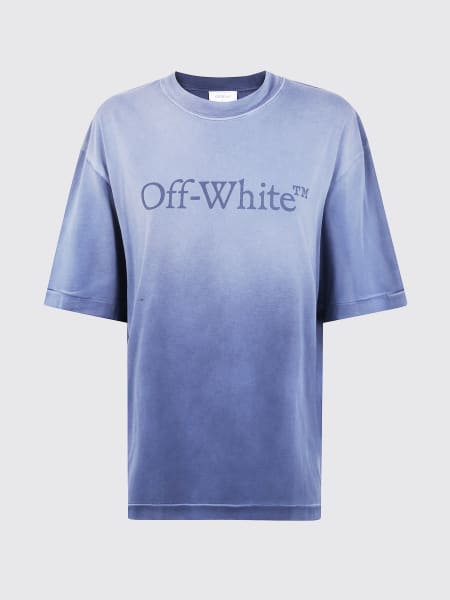 T-shirt in cotone con logo Off-white