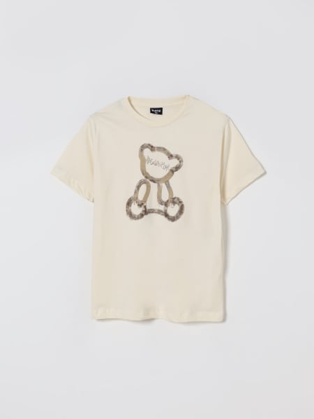 T-shirt in cotone stampata Disclaimer