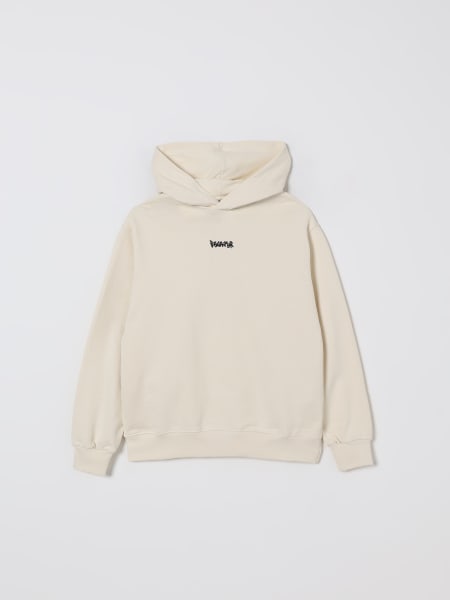 Felpa con cappuccio e logo Disclaimer