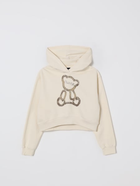 Felpa con cappuccio e logo Disclaimer