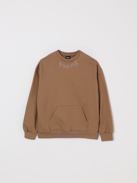 Felpa a girocollo con logo Disclaimer