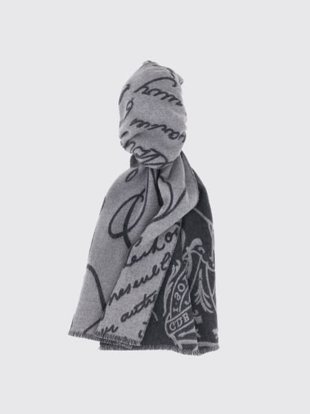 Sciarpa Scritto Berluti in lana jacquard