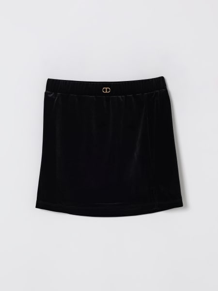 Gonna in ciniglia con Oval T Twinset