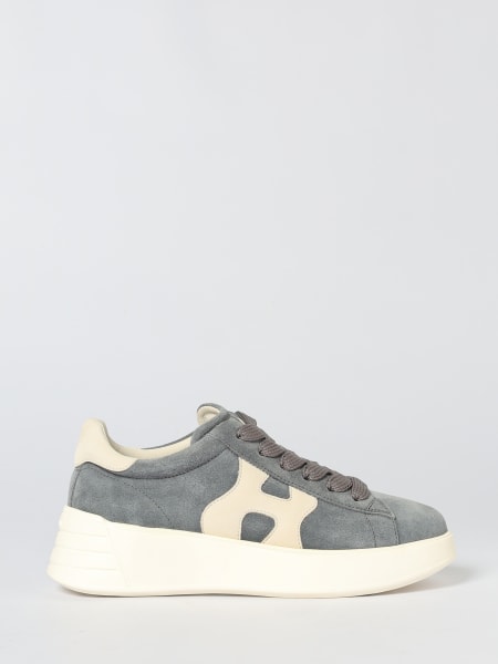 Sneakers Rebel Hogan in camoscio