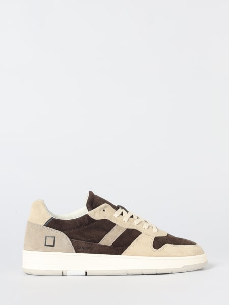 Sneakers Court 2.0 Vintage D.A.T.E. in camoscio