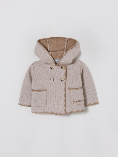 Cappotto con cappuccio Burberry in lana