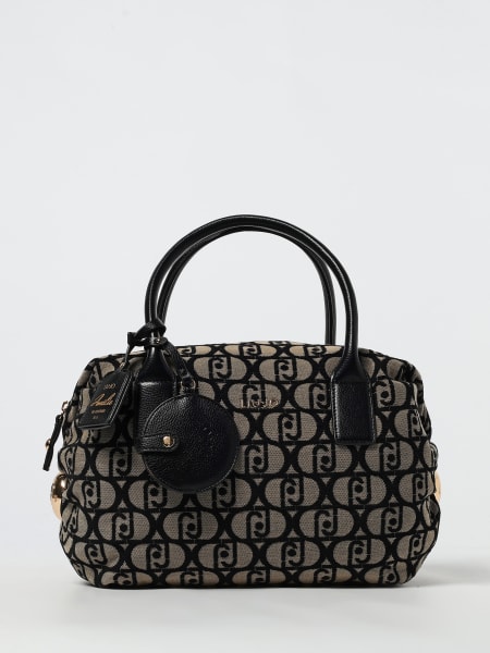 Borsa Liu Jo in canvas con monogram jacquard