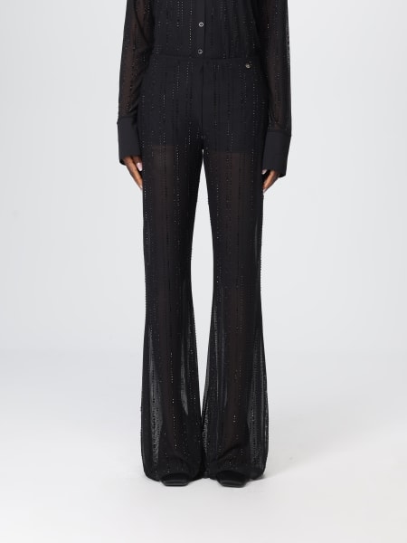 Pantalone Liu Jo in tulle con strass