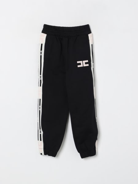 Pantalone jogging con logo Elisabetta Franchi La Mia Bambina