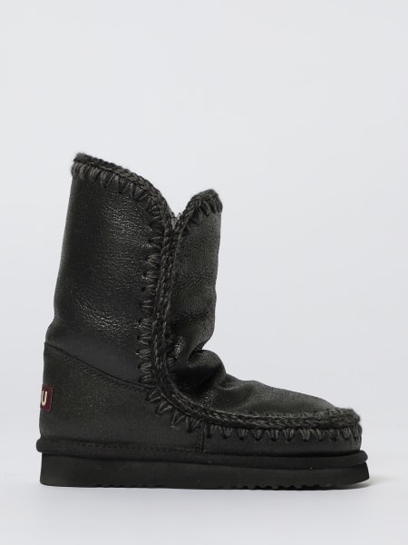 Bottines plates femme Mou