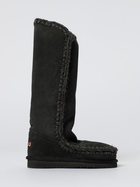 Bottines plates femme Mou