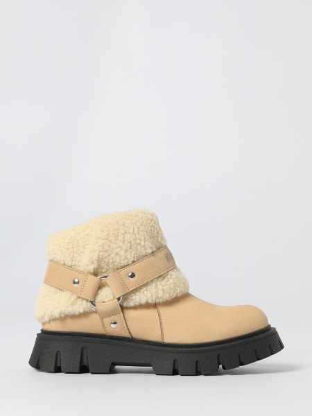 Stivaletto MSGM Kids in pile e pelle