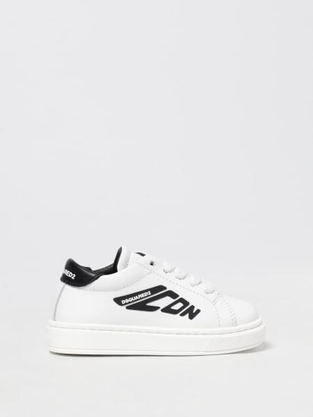Sneakers Icon Dsquared2 in pelle