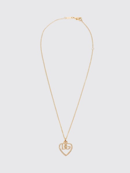 Collana DG Dolce & Gabbana in ottone con strass incastonati