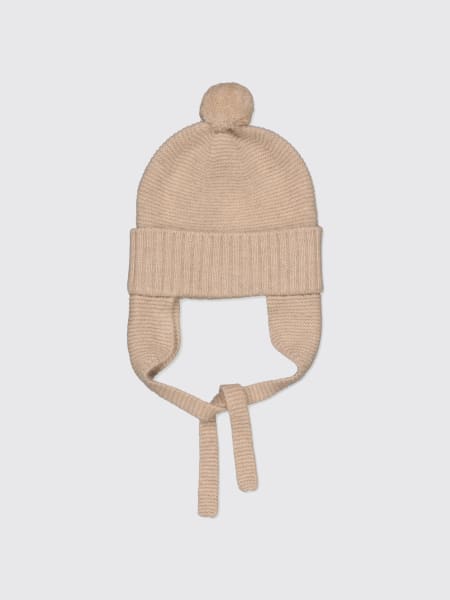 Bobbin & Tricot baby cashmere pompom beanie