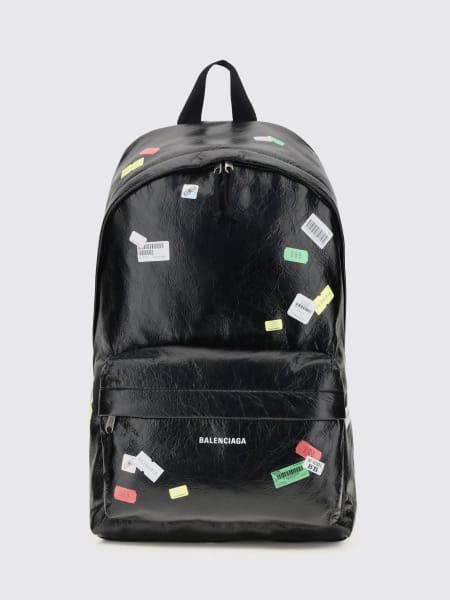 Zaino in pelle stampato Balenciaga