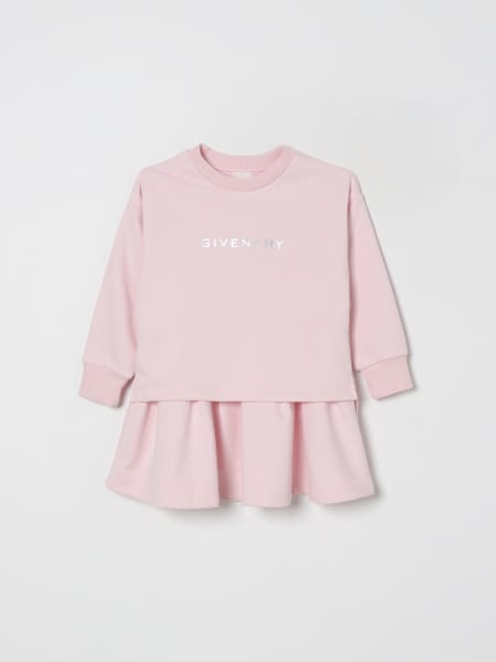 Abito di cotone con logo Givenchy