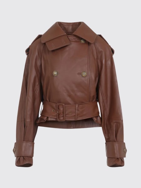 Trench doppiopetto Zimmermann in pelle