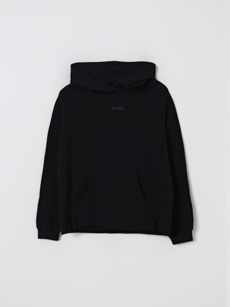 Felpa con cappuccio in cotone con logo Disclaimer