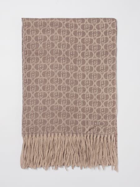 Sciarpa Liu Jo in maglia con monogram jacquard