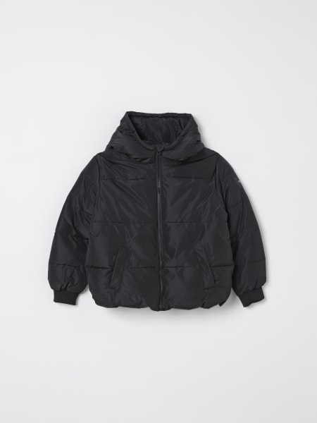 Piumino in poliestere con cappuccio Little Marc Jacobs