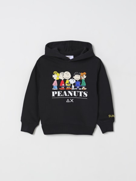 Felpa con cappuccio Peanuts x SUN6 in cotone