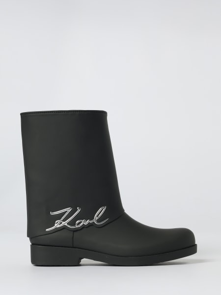 Flat ankle boot woman Karl Lagerfeld