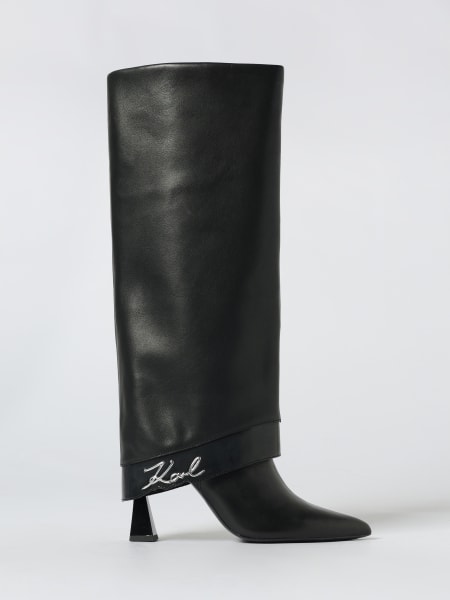Flat ankle boot woman Karl Lagerfeld