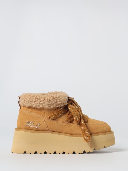 Flat ankle boot woman Karl Lagerfeld