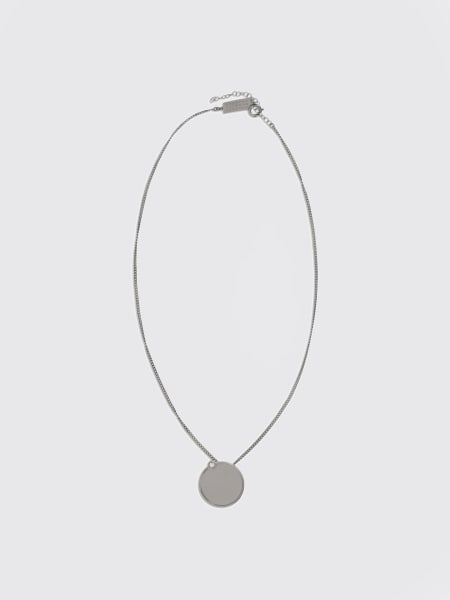 Collana MM6 Maison Margiela in ottone con ciondolo