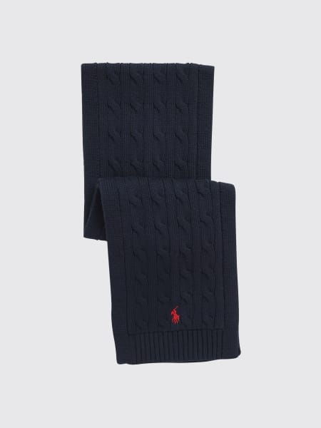 Sciarpa Polo Ralph Lauren in cotone a maglia intrecciata