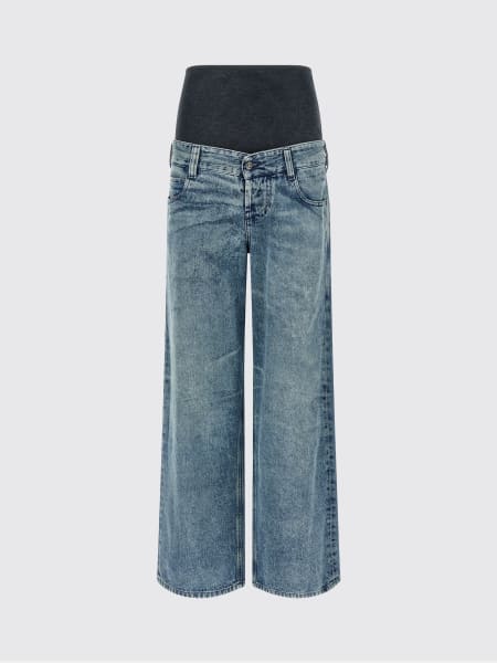 Jeans D-Eni double-waist Diesel in denim