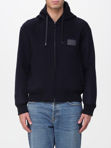 Felpa Armani Exchange in misto cotone con cappuccio