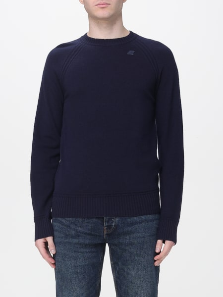 Maglia basic a girocollo K-way di cashmere