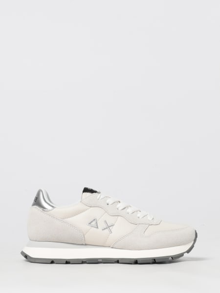 Sneakers Ally SUN68 in camoscio e mesh