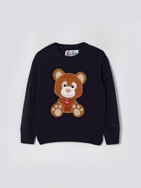 Maglia a girocollo in lana Mc2 Saint Barth