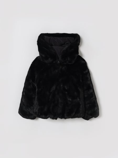 Giacca con cappuccio in pelliccia sintetica Mc2 Saint Barth