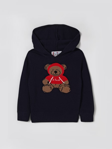 Felpa con cappuccio in cotone Mc2 Saint Barth