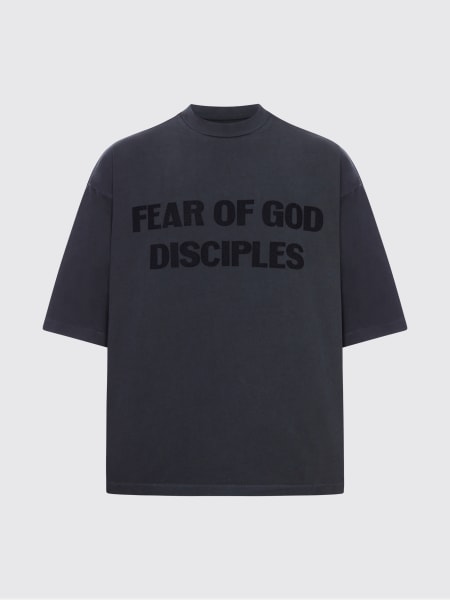 T-shirt in cotone con logo Fear Of God