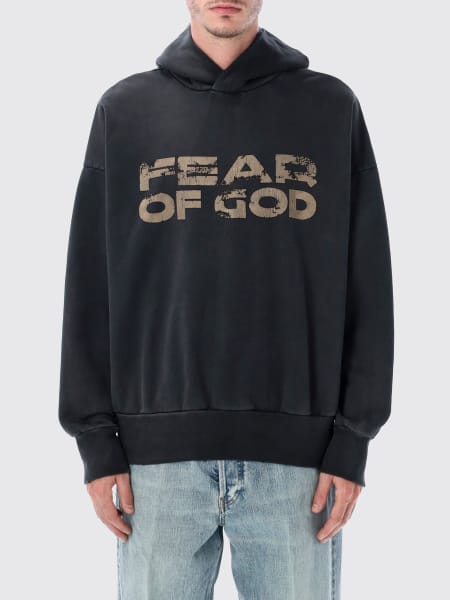 Felpa con cappuccio Fear Of God in cotone con logo