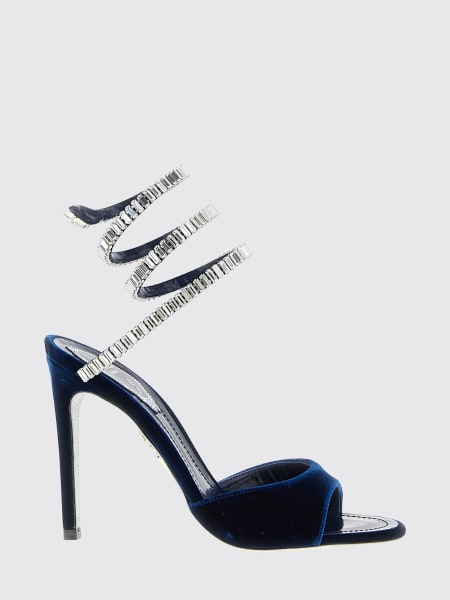 Босоножки без каблука Женское Rene Caovilla