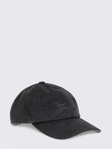 Cappello Cachemiro Jacquemus in lanacon logo ricamato